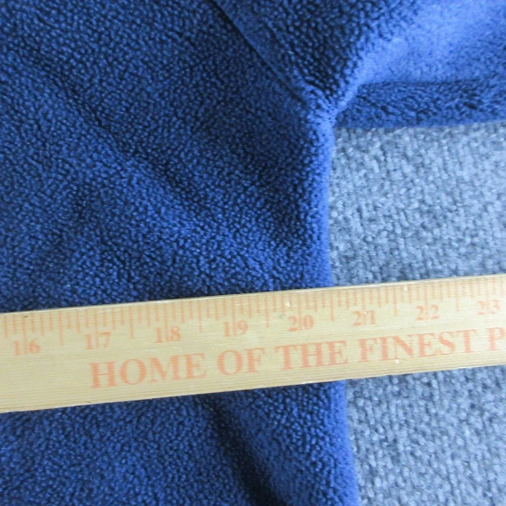 The North Face Jacket Boys XL Blue Hooded Fleece Full Zip Outdoor Hiking Trail